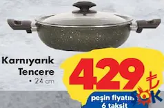 KUMSAL KARNIYARIK TENCERE 24 CM